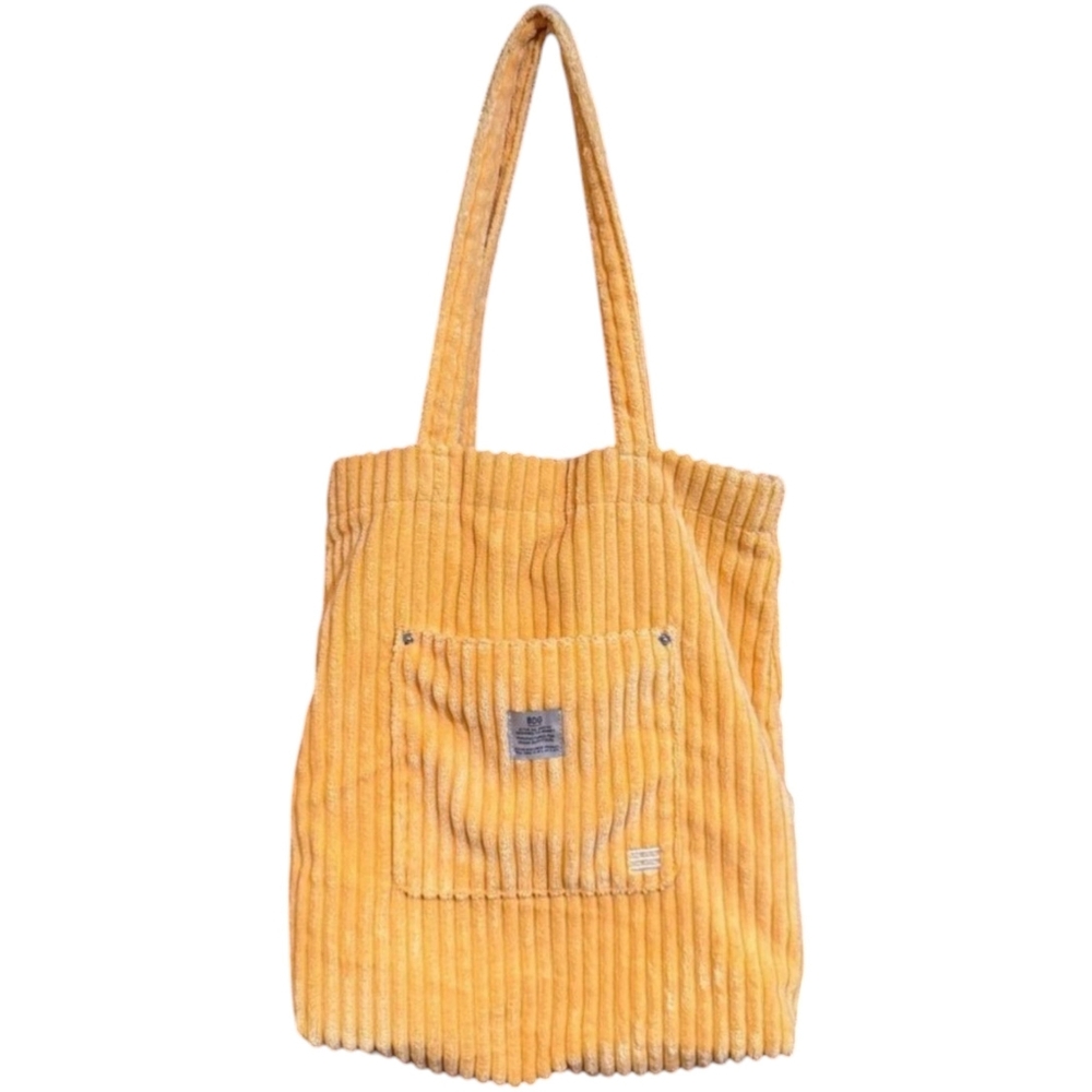 🌞 1 DAY SALE PRICE URBAN OUTFITTERS RARE  YELLOW CORDUROY TOTE